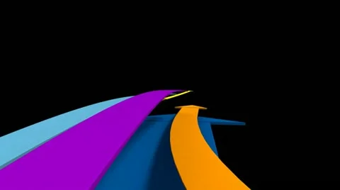 Time Line Arrows with Alpha Stock Footage 12144137