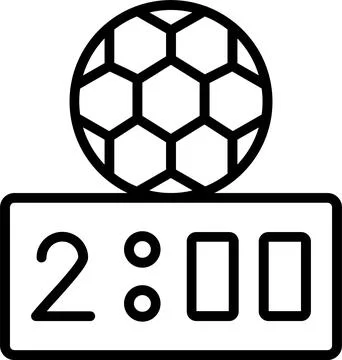 Time Line Icon Design Stock Illustration