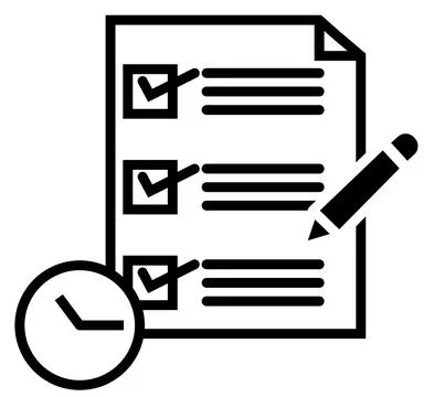 Time log icon. Time tracking sign. Stock Illustration