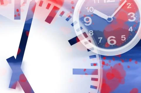 Time of love concept. Stock Photos