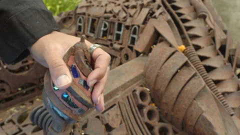 Time Machine Stock Footage 234217022