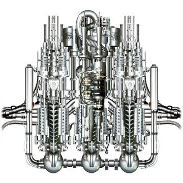 Time machine Stock Illustration