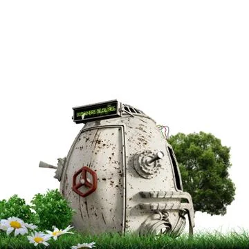 Time machine Stock Illustration