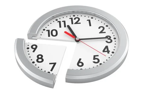 Time management, concept. 3D rendering Stock Illustration