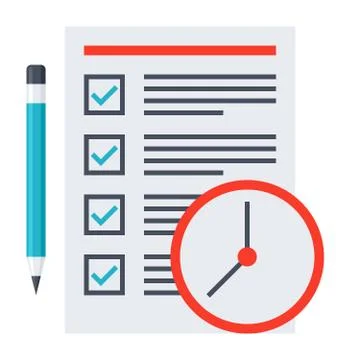 Time Management Concept Stock Illustration