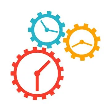 Time Management Concept Stock Illustration