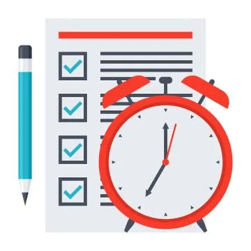 Time Management Concept Stock Illustration