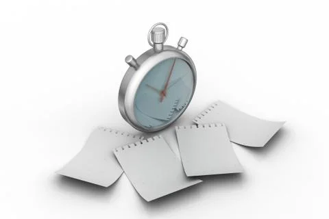 Time management concept Free Stock Illustration