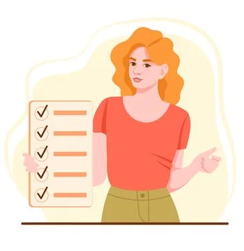 Time management concept Illustrazione stock