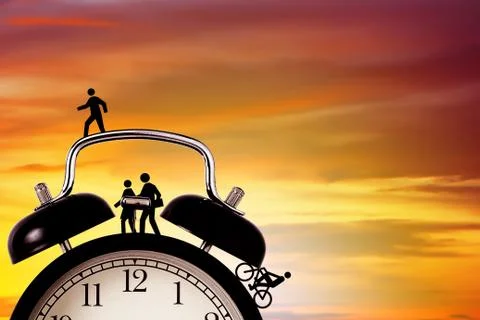 Time Management Concept Stock Photos