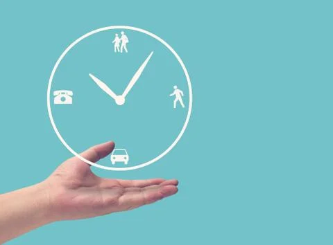 Time Management Concept Foto stock