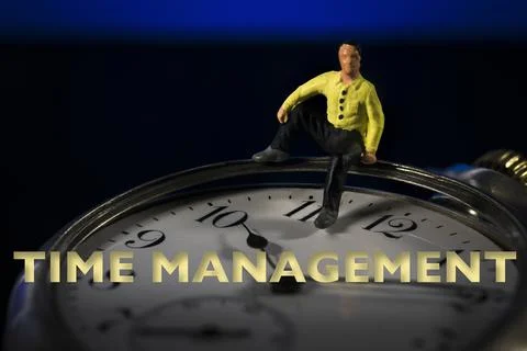 Time management concept. Stock Photos