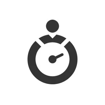 Time Management Icon Stock Illustration