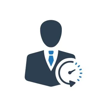 Time Management Icon Stock Illustration