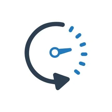Time management icon Stock Illustration