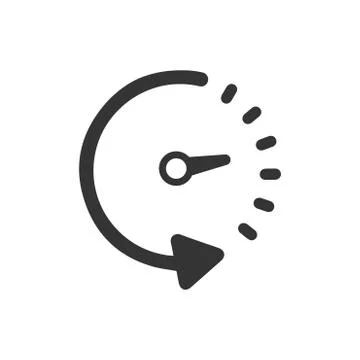 Time Management Icon Illustrazione stock
