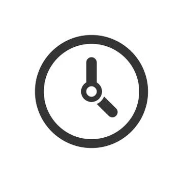 Time management icon Illustrazione stock
