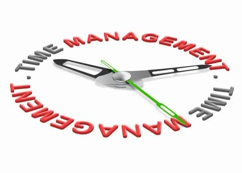 Time management Stock Illustration