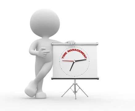 Time to management Stock Illustration