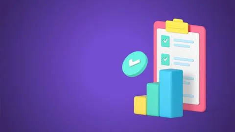 Time management success data analyzing efficient productivity control 3d vect Stock Illustration