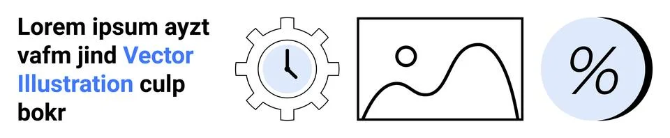 Time management, workflow optimization, data analysis, productivity tools, gr Ilustración de archivo