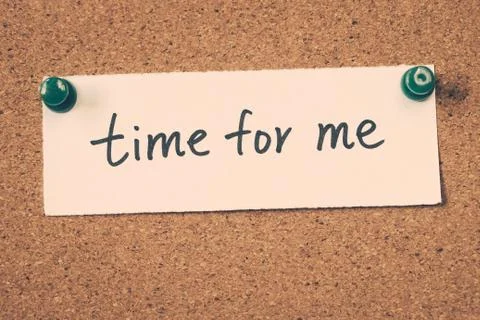 Time for me Stock Photos