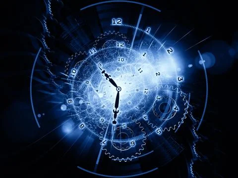 Time mechanics イラスト素材