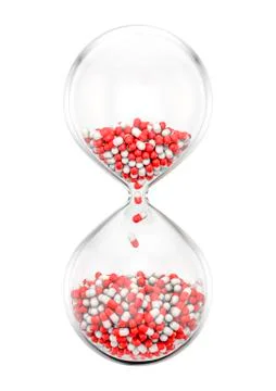 Time for medicine Stock-Illustration