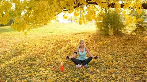 Time for meditation Stock Footage 88780772