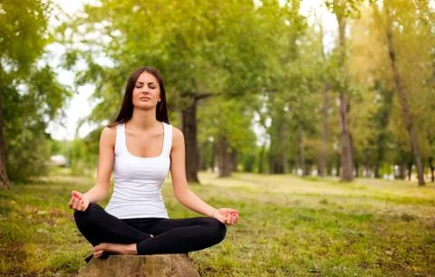 Time for meditation Stock Photos