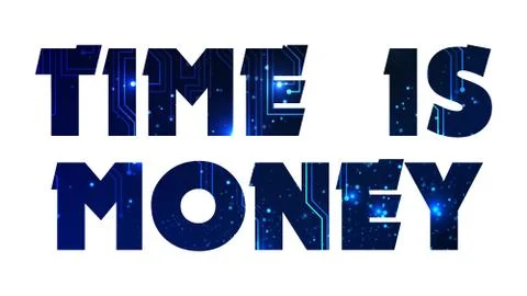 Time is Money 005 Stock Illustration