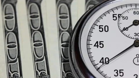 Time Is Money 1 Stock Footage 58778310