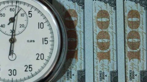 Time Is Money 11 Video stock 58778910