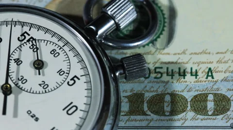 Time Is Money 7 Stock Footage 58778877