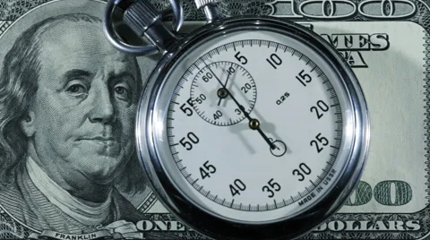 Time Is Money 8 Stock Footage 58778811