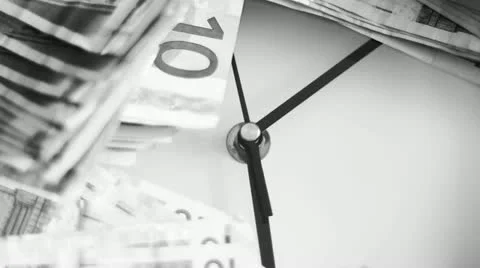 Time is Money Stock Footage 10879685