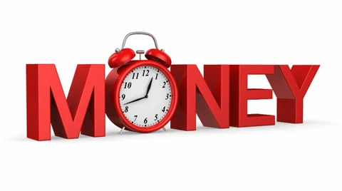 Time is money Stock Footage 37700749