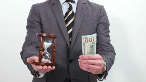 Time is money Stock Footage 184470253