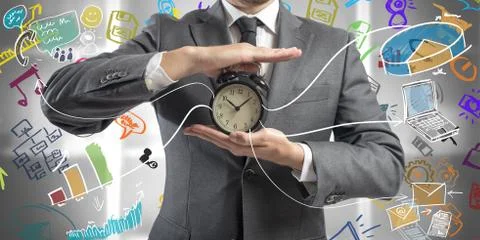 Time is money Stock Illustration