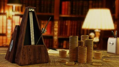 Time Is Money Иллюстрация