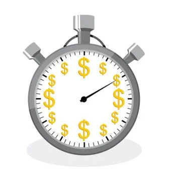 Time is money Stock Illustration