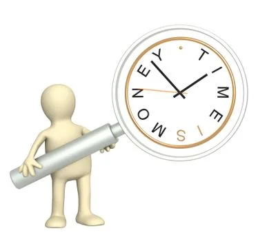 Time is money Stock Illustration