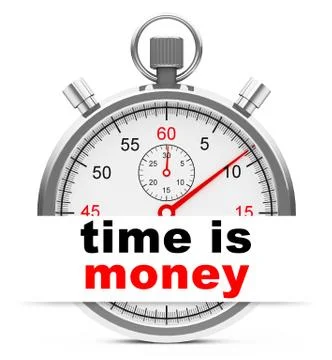 Time is money Stock Illustration