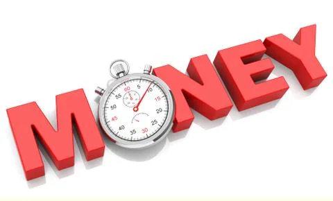 Time is money Stock Illustration