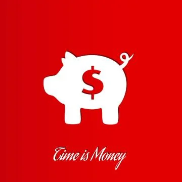 Time is money Stock Illustration