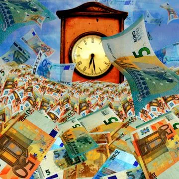 Time is Money Stock Illustration