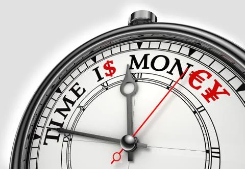 Time is money Stock Illustration