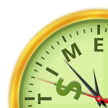 Time is Money Stock Illustration