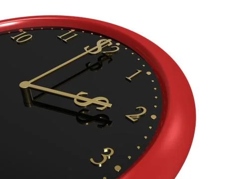 Time Is Money Stock Illustration