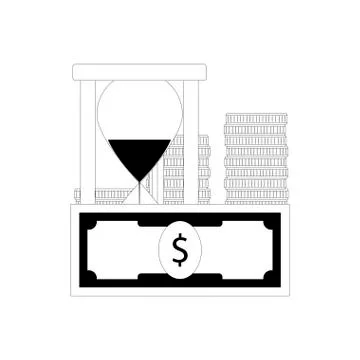 Time is money Stock Illustration